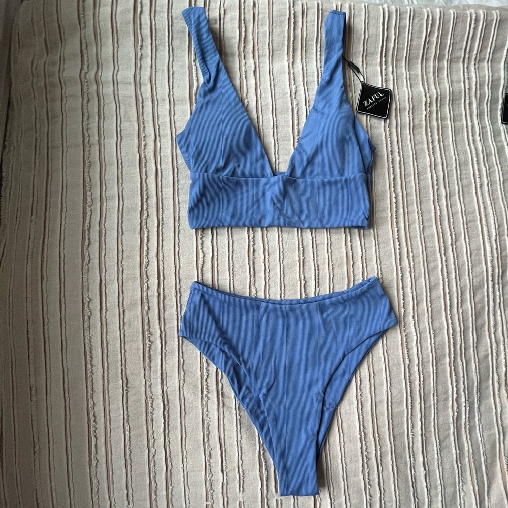 Zaful high waisted bikini/tankini
